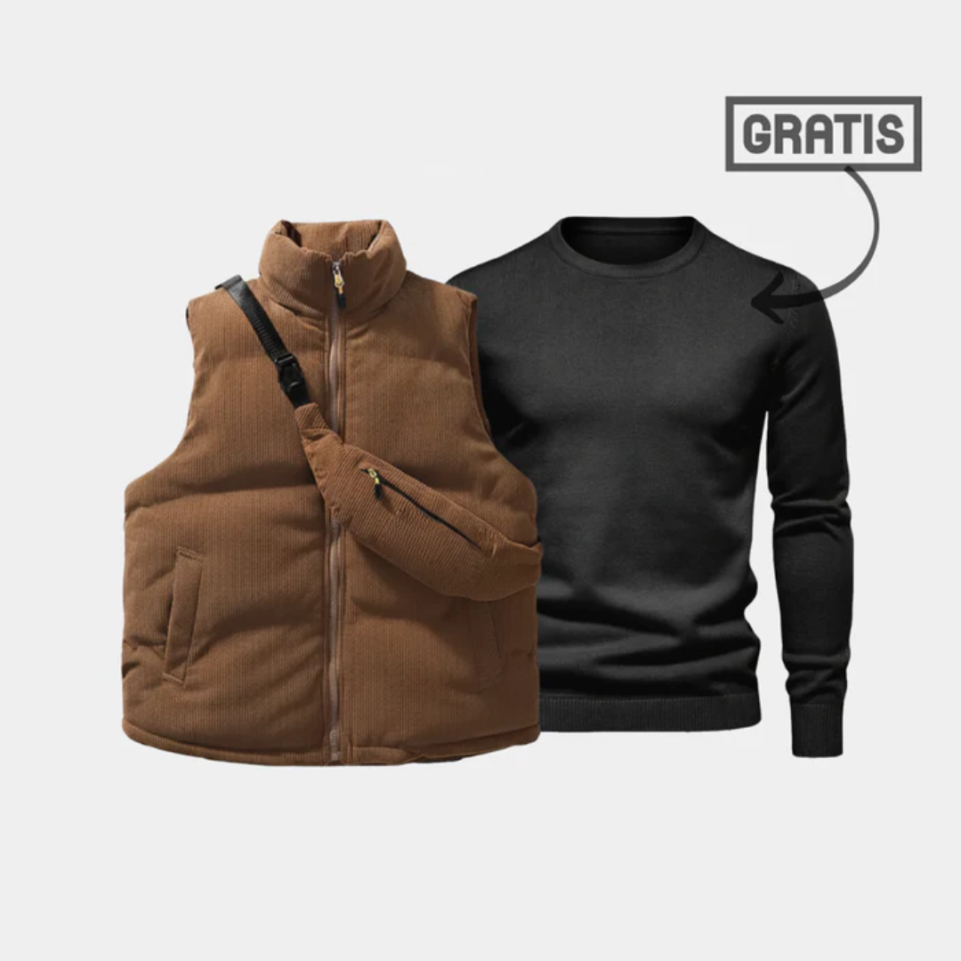 Luna Moda | Kamizelka z Swetrem