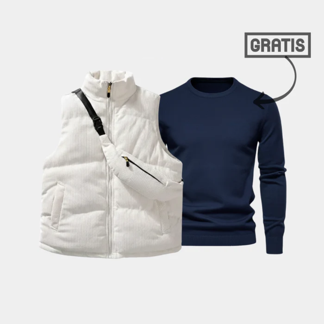 Luna Moda | Kamizelka z Swetrem