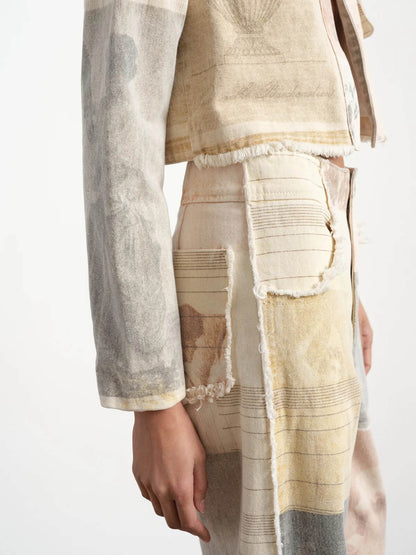 Luna Moda | Jeansy z Szerokimi Nogawkami i Wysokim Stanem