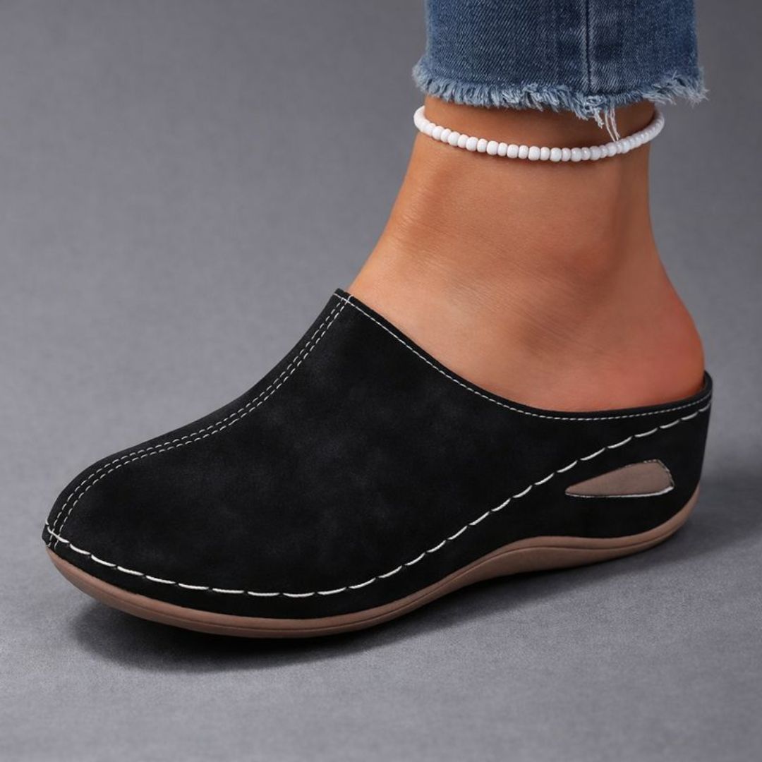 Ingrid™ | Orthopädischen Hausschuhen mit zeitlosem Design