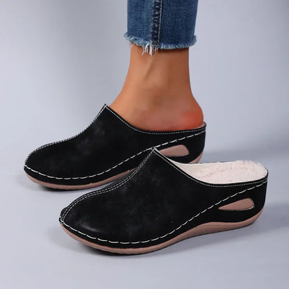 Ingrid™ | Orthopädischen Hausschuhen mit zeitlosem Design