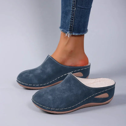 Ingrid™ | Orthopädischen Hausschuhen mit zeitlosem Design